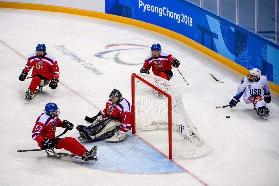 Este fin de semana ha habido pruebas de hockey hielo, curling, snowboard y esquí de fondo. 