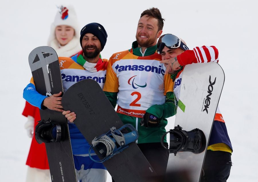 Este fin de semana ha habido pruebas de hockey hielo, curling, snowboard y esquí de fondo. 