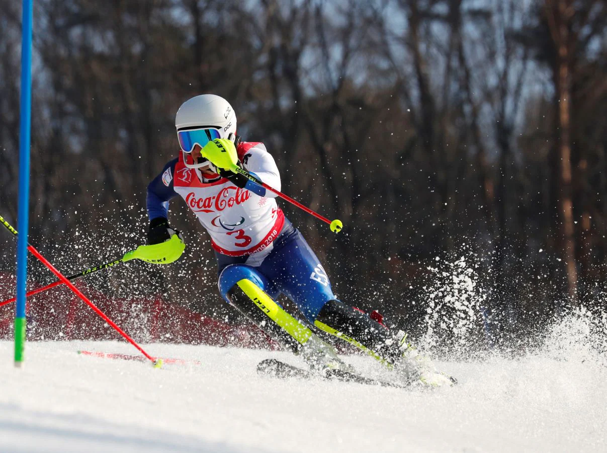 El esquiador donostiarra y su guía Miguel Galindo logran su primer metal en los Juegos Paralímpicos de PyeongChang