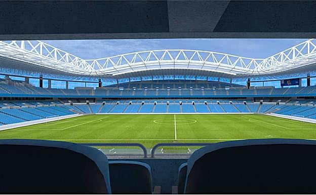 Imagen virtual del nuevo Anoeta.