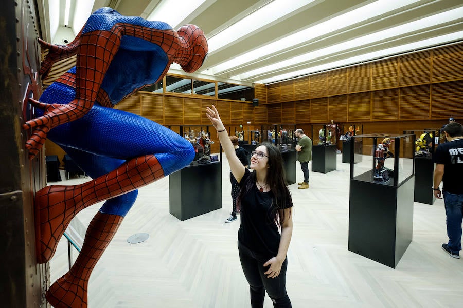 La notable afluencia de visitantes al salón evidencia el tirón del universo del cómic entre los aficionados