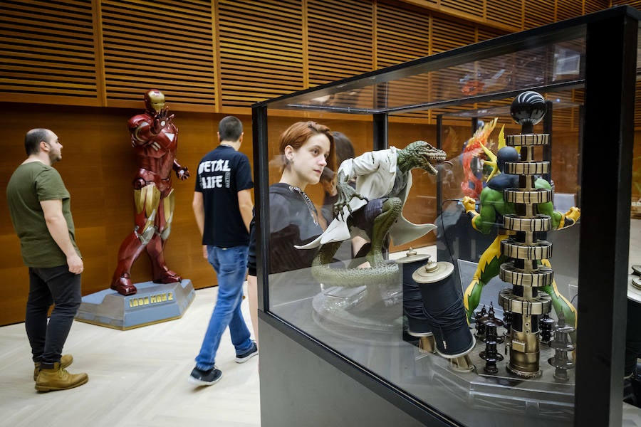 La notable afluencia de visitantes al salón evidencia el tirón del universo del cómic entre los aficionados