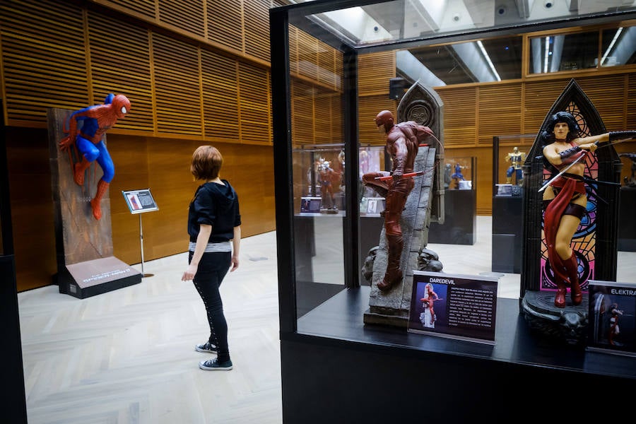 La notable afluencia de visitantes al salón evidencia el tirón del universo del cómic entre los aficionados