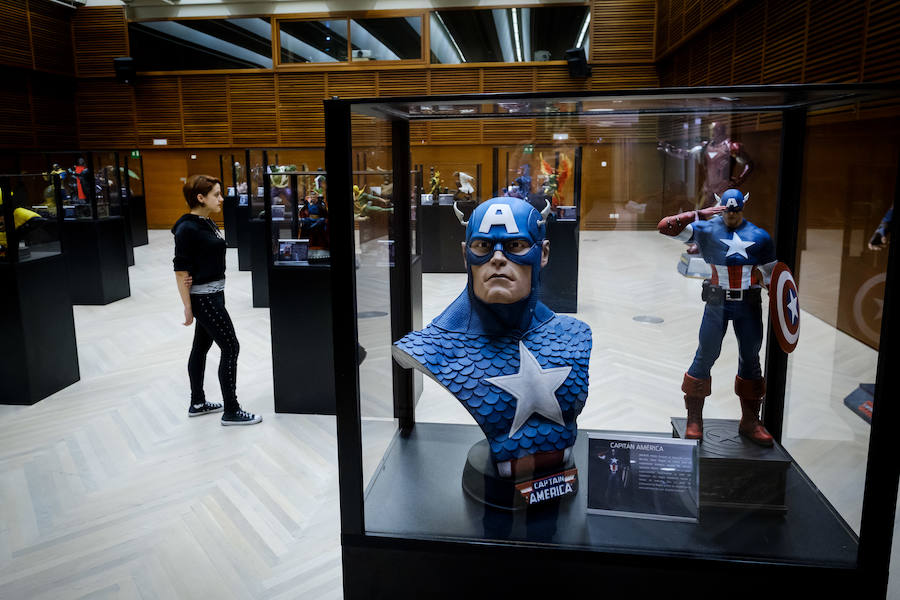 La notable afluencia de visitantes al salón evidencia el tirón del universo del cómic entre los aficionados