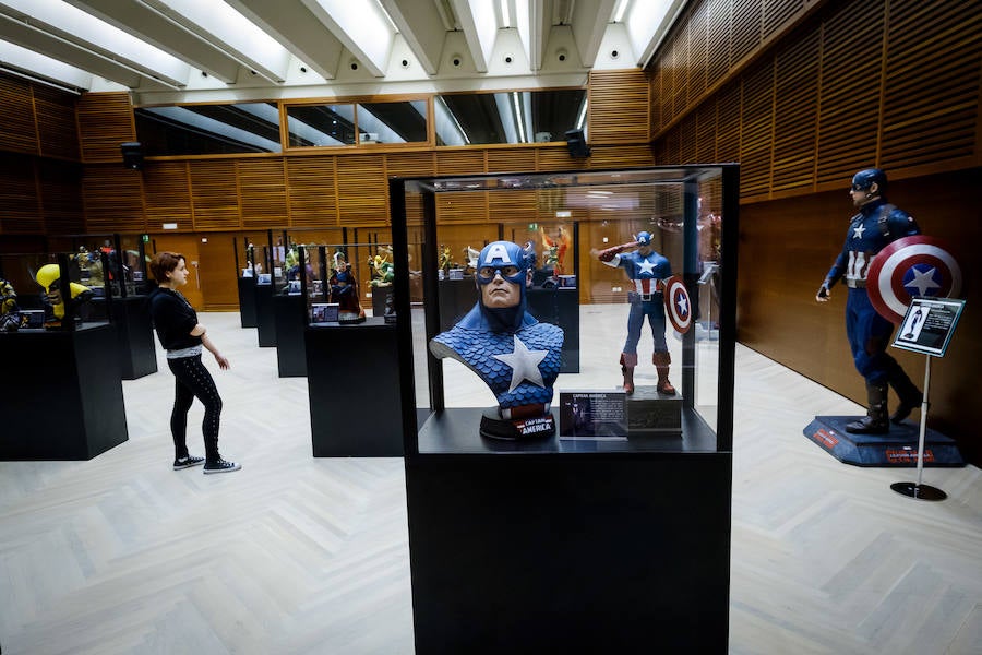 La notable afluencia de visitantes al salón evidencia el tirón del universo del cómic entre los aficionados