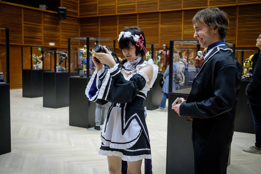 La notable afluencia de visitantes al salón evidencia el tirón del universo del cómic entre los aficionados