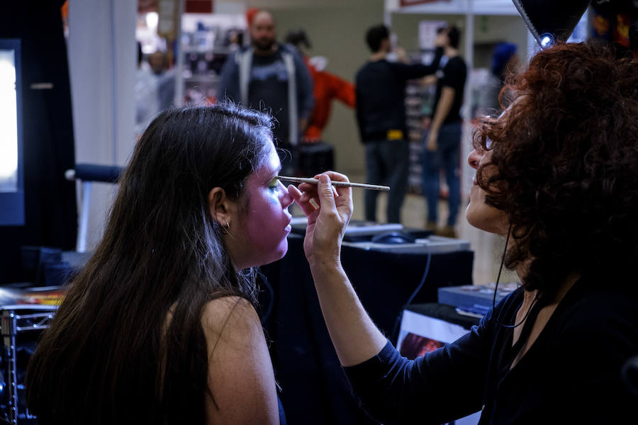 La notable afluencia de visitantes al salón evidencia el tirón del universo del cómic entre los aficionados