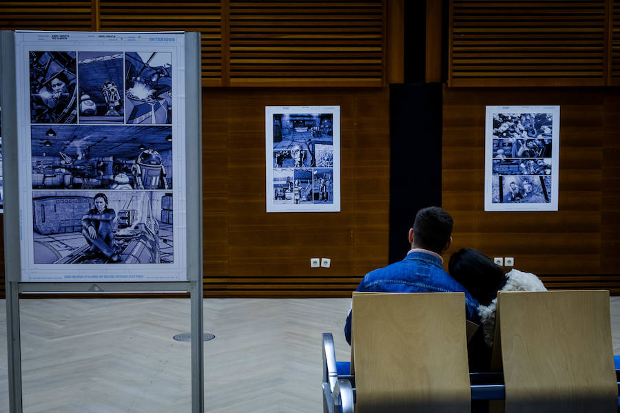 La notable afluencia de visitantes al salón evidencia el tirón del universo del cómic entre los aficionados