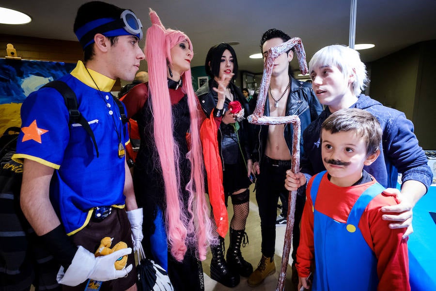 La notable afluencia de visitantes al salón evidencia el tirón del universo del cómic entre los aficionados