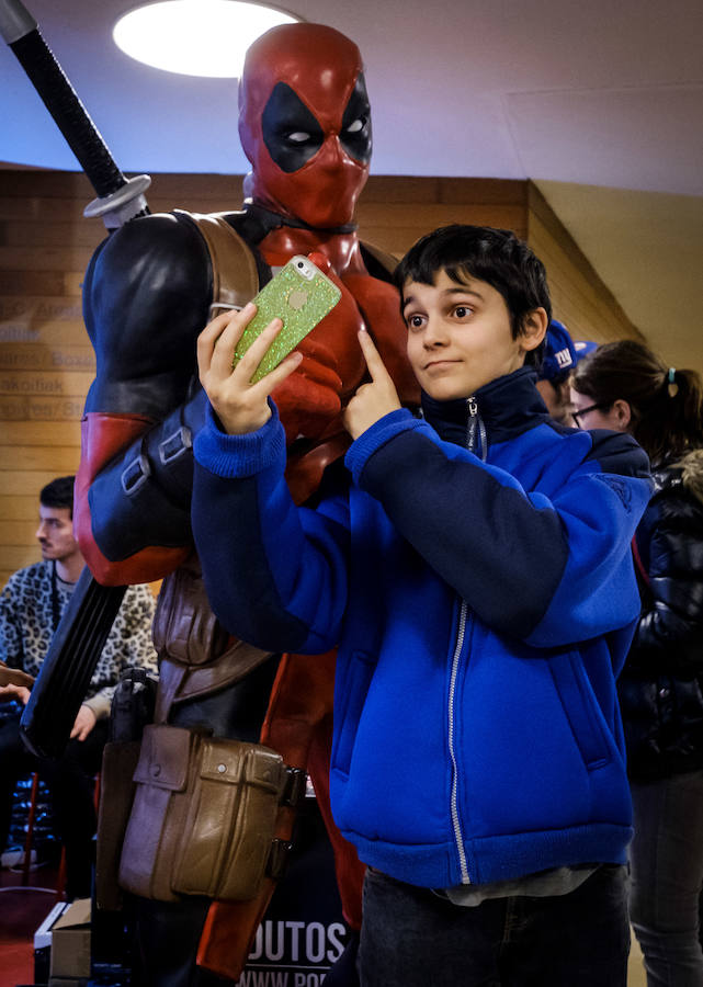 La notable afluencia de visitantes al salón evidencia el tirón del universo del cómic entre los aficionados