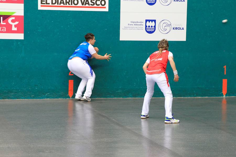 El frontón Zubikoa de Oñati ha sido escenario de las semifinales del torneo