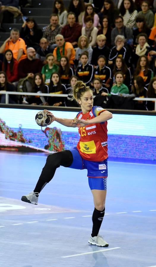 España vence por cuatro goles (27-23) al combinado germano en un Gasca abarrotado