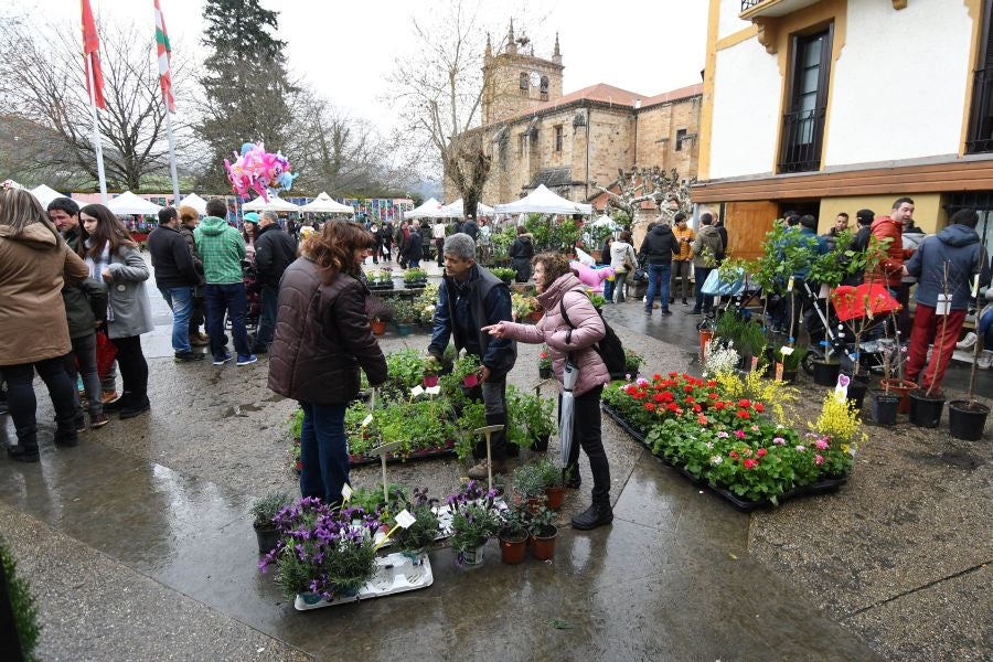 Segura ha celebrado su tradicional Feria de Flores y Plantas, y han sido muchos los vecinos de la localidad que se han acercado a la cita primaveral.