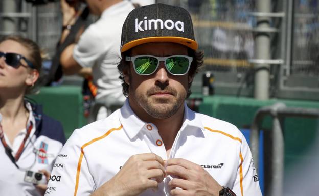 Fernando Alonso, piloto de McLaren-Renault. 