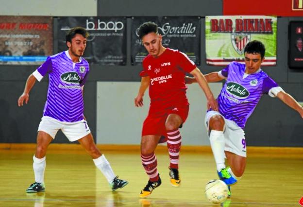 El Lauburu Ibarra Mahala venció por 2-5 al Gora Bilbao Red Blue. 
