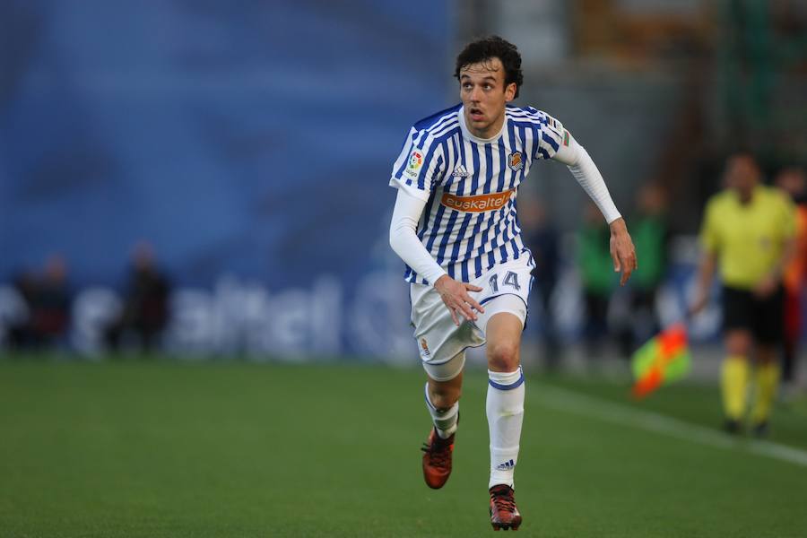 El equipo txuri-urdin se reencuentra con las buenas sensaciones tras esta goleada en Anoeta