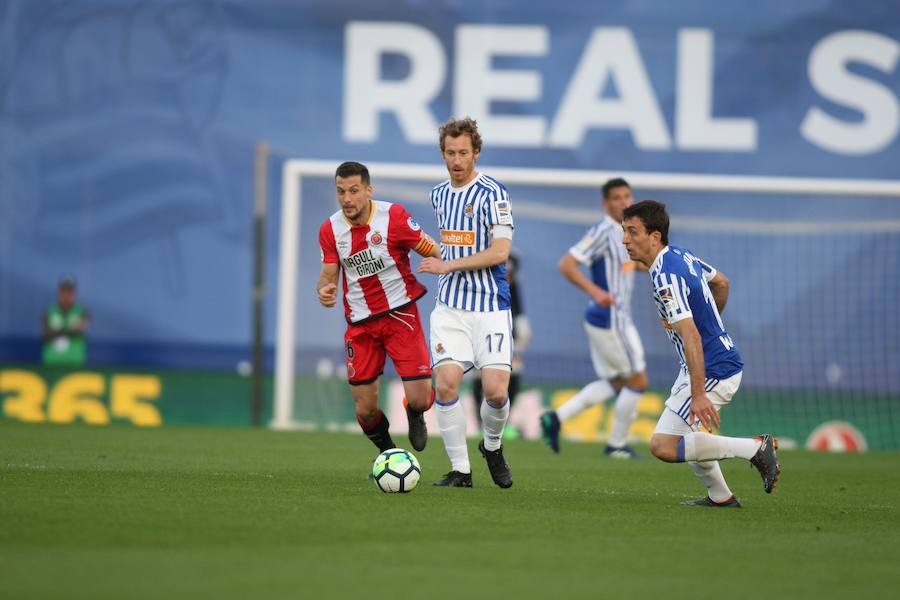 El equipo txuri-urdin se reencuentra con las buenas sensaciones tras esta goleada en Anoeta