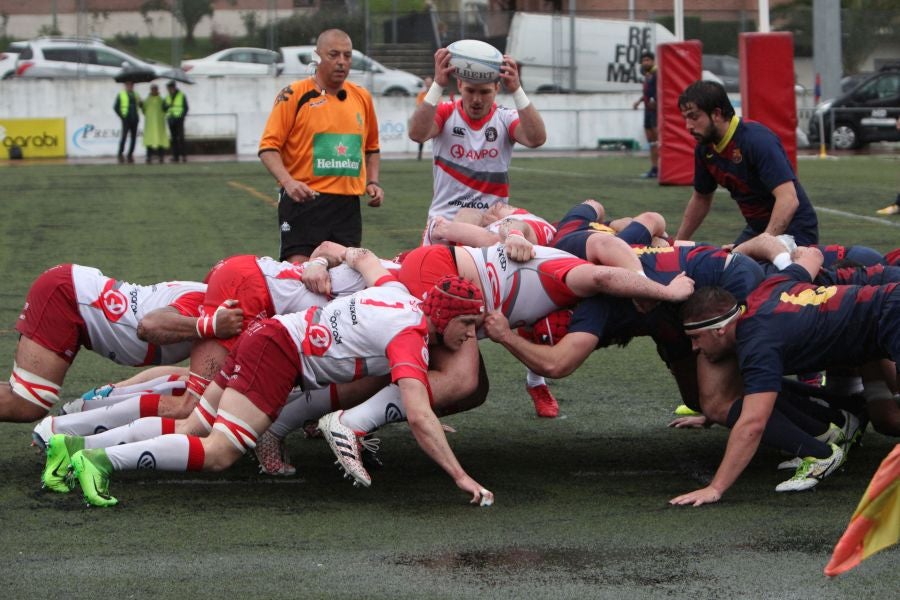 Fotos: Partido de Ampo Ordizia y FC Barcelona, en imágenes
