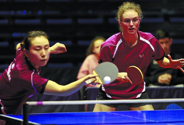 Jin Zhang y Ioana Tecla ganaron el dobles pero no pudieron evitar la derrota ante el Linares.