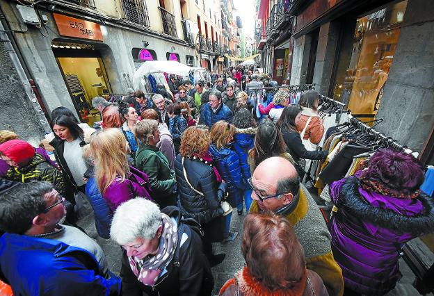 Imagen de uno de los momentos de la braderie organizada por Tolosa&Co el pasado mes de marzo. 