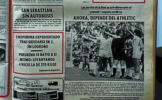 La portada de este periódico del 11 de mayo de 1980.