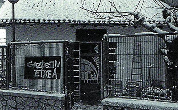 Andoaingo gaztetxe zaharra 1996an eraitsi zuten.