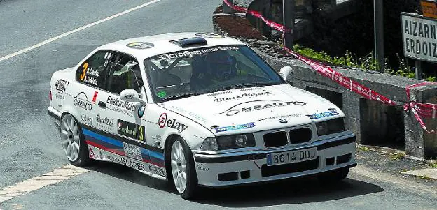 El BMW M3 de Castro y Urkiola marcó distancias desde la primera pasada. 