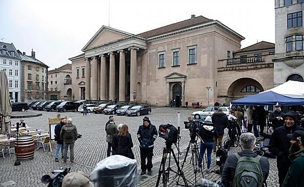 Corte Penal de Copenhague, donde se ha celebrado el juicio contra Peter Larsen por el asesinato de la periodista Kim Wall.