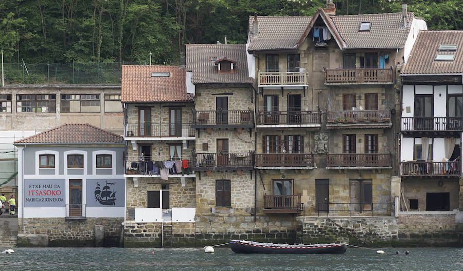 Los municipios de la bahía de Pasaia se benefician de ayudas forales que permiten acometer mejoras urbanísticas y crear nuevos equipamientos. La Diputación y las localidades implicadas han firmado un nuevo convenio que suma 8,4 millones en cuatro años