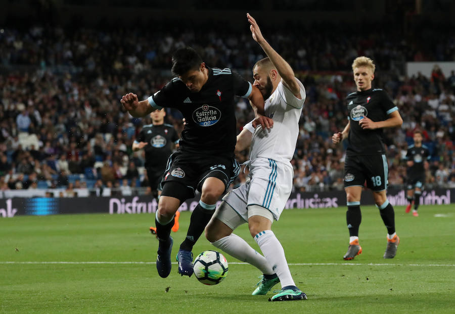 El Real Madrid goleó a un Celta impotente que no vio portería en el Santiago Bernabéu. Bale fue uno de los protagonistas del partido. El galés marcó los dos goles que abrieron el marcador.