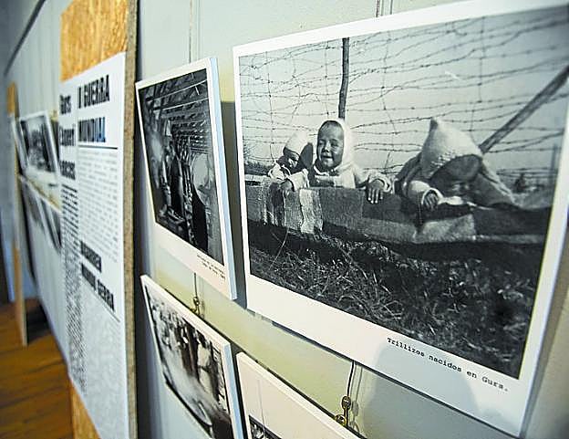 Imágenes del campo de concentración de Gurs. 
