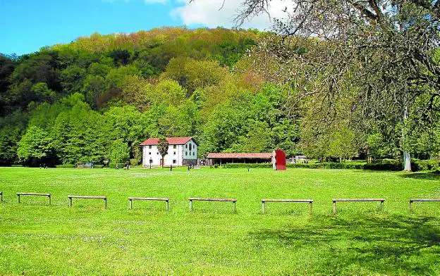 Parque Natural del Señorío de Bertiz, en Oieregi, Bertizarana. 