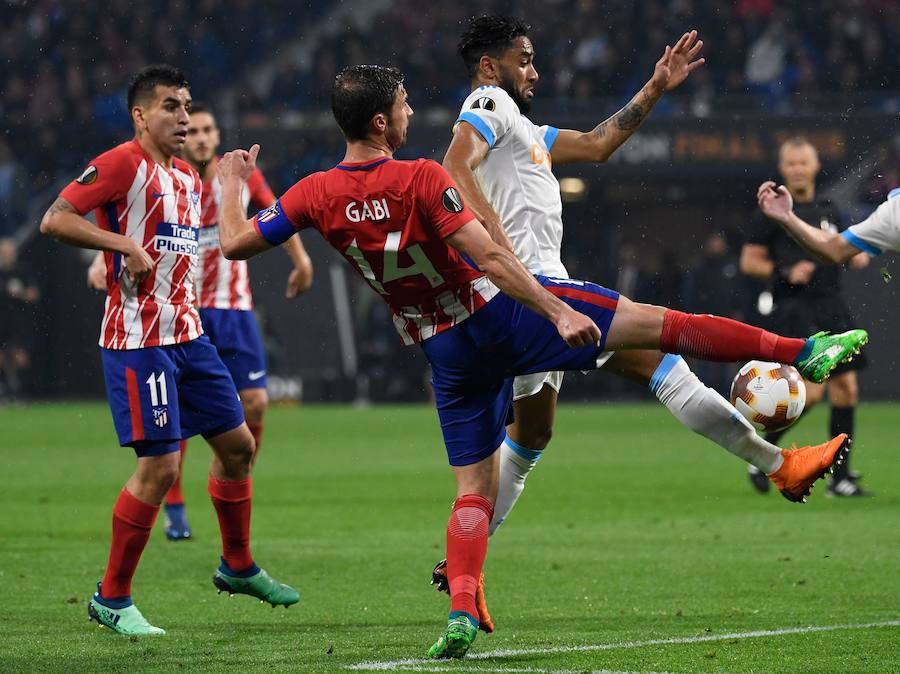 Dos tantos de Antoine Griezmann y otro de Gabi le sirvieron al Atlético de Madrid para derrotar en Lyon al Olympique de Marsella y conquistar su tercera Europa League. 