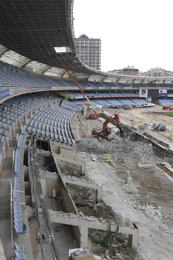 También en este proceso se está siguiendo un orden, ya que se ha empezado por la zona sur y se acabará en la norte.