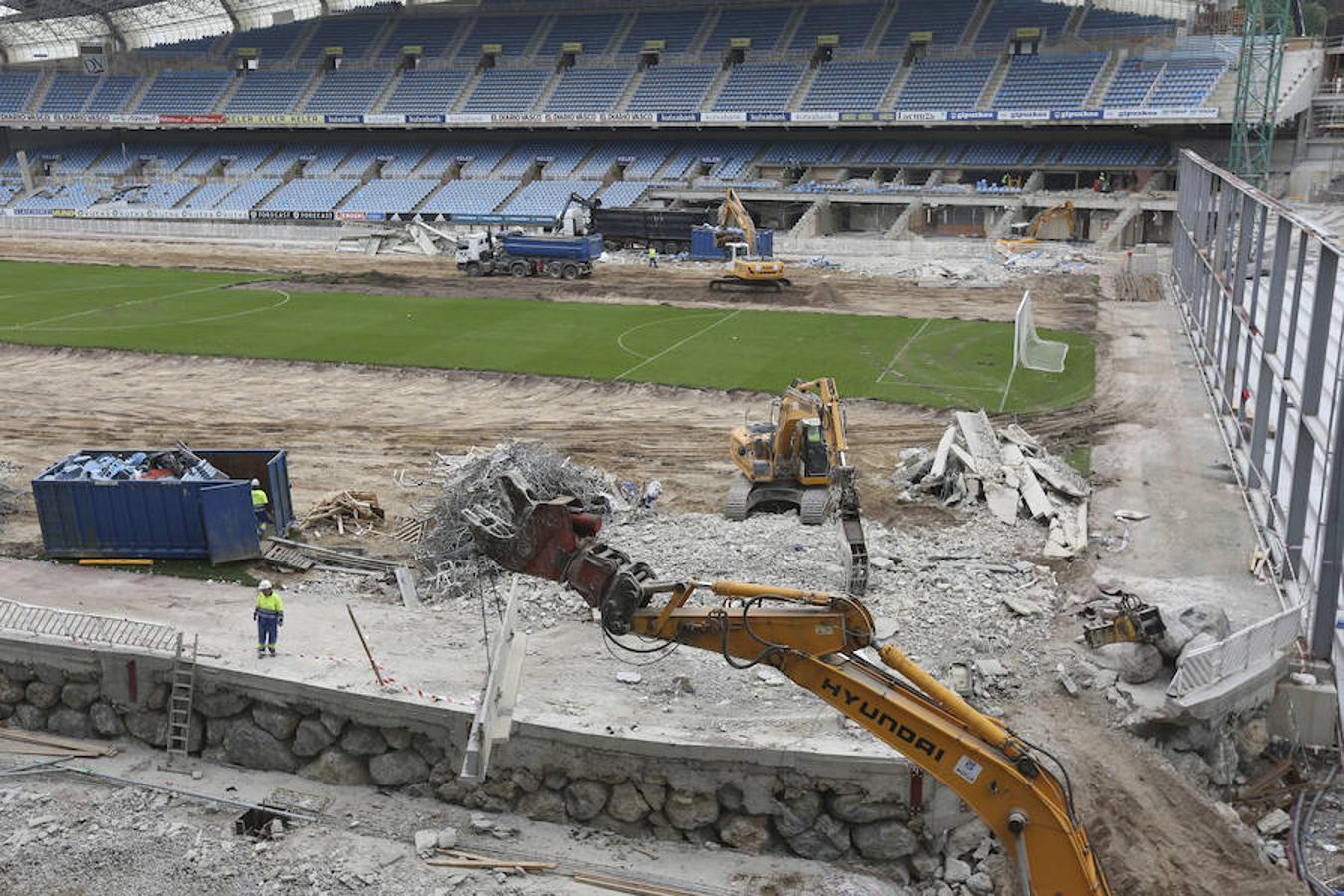 También en este proceso se está siguiendo un orden, ya que se ha empezado por la zona sur y se acabará en la norte.