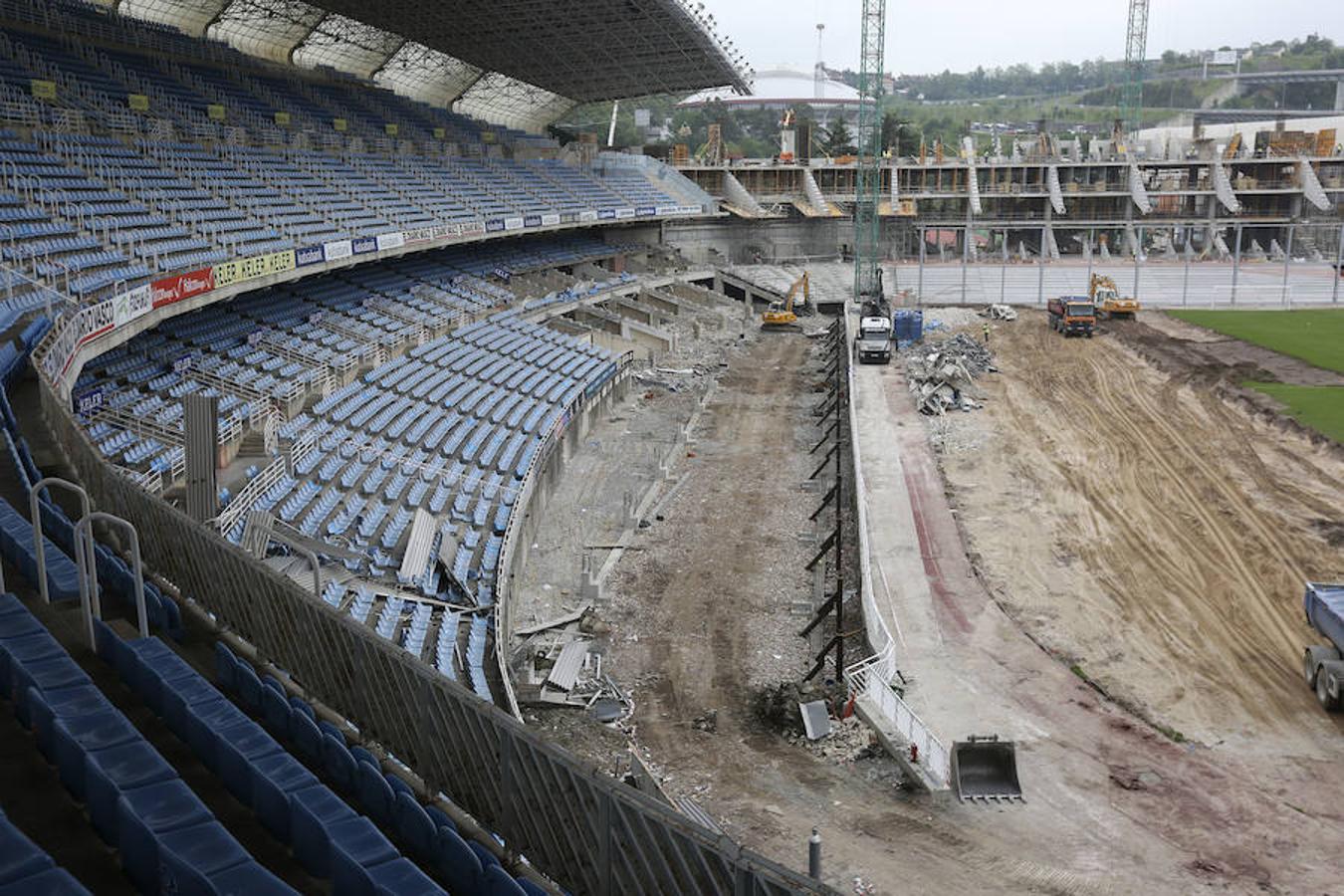 También en este proceso se está siguiendo un orden, ya que se ha empezado por la zona sur y se acabará en la norte.