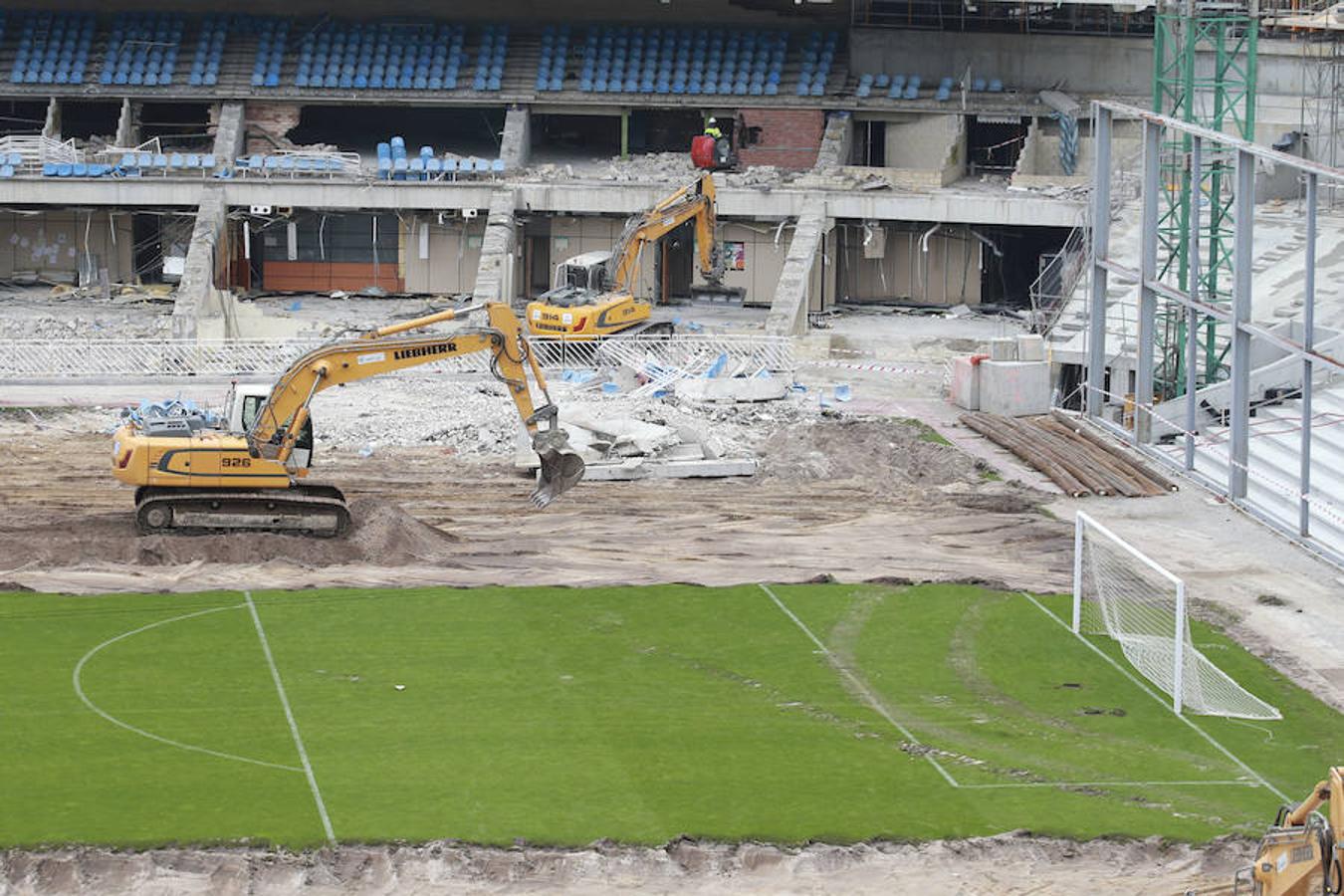 También en este proceso se está siguiendo un orden, ya que se ha empezado por la zona sur y se acabará en la norte.