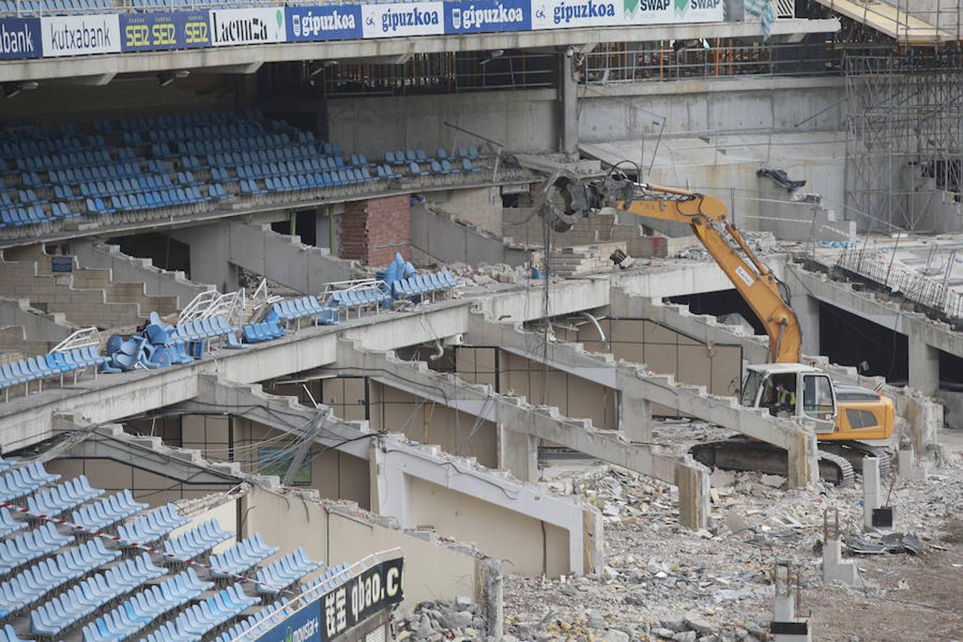 También en este proceso se está siguiendo un orden, ya que se ha empezado por la zona sur y se acabará en la norte.