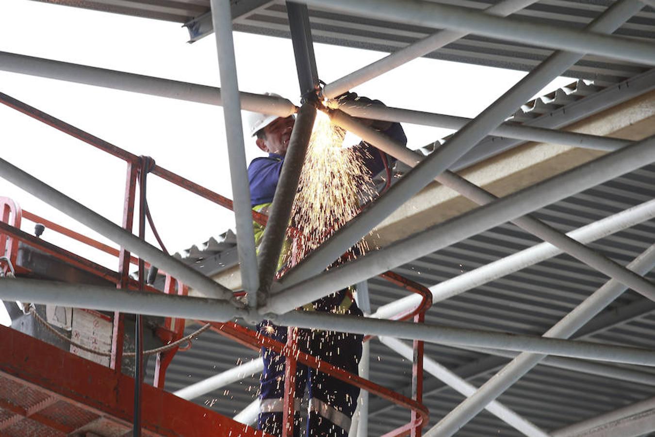 También en este proceso se está siguiendo un orden, ya que se ha empezado por la zona sur y se acabará en la norte.