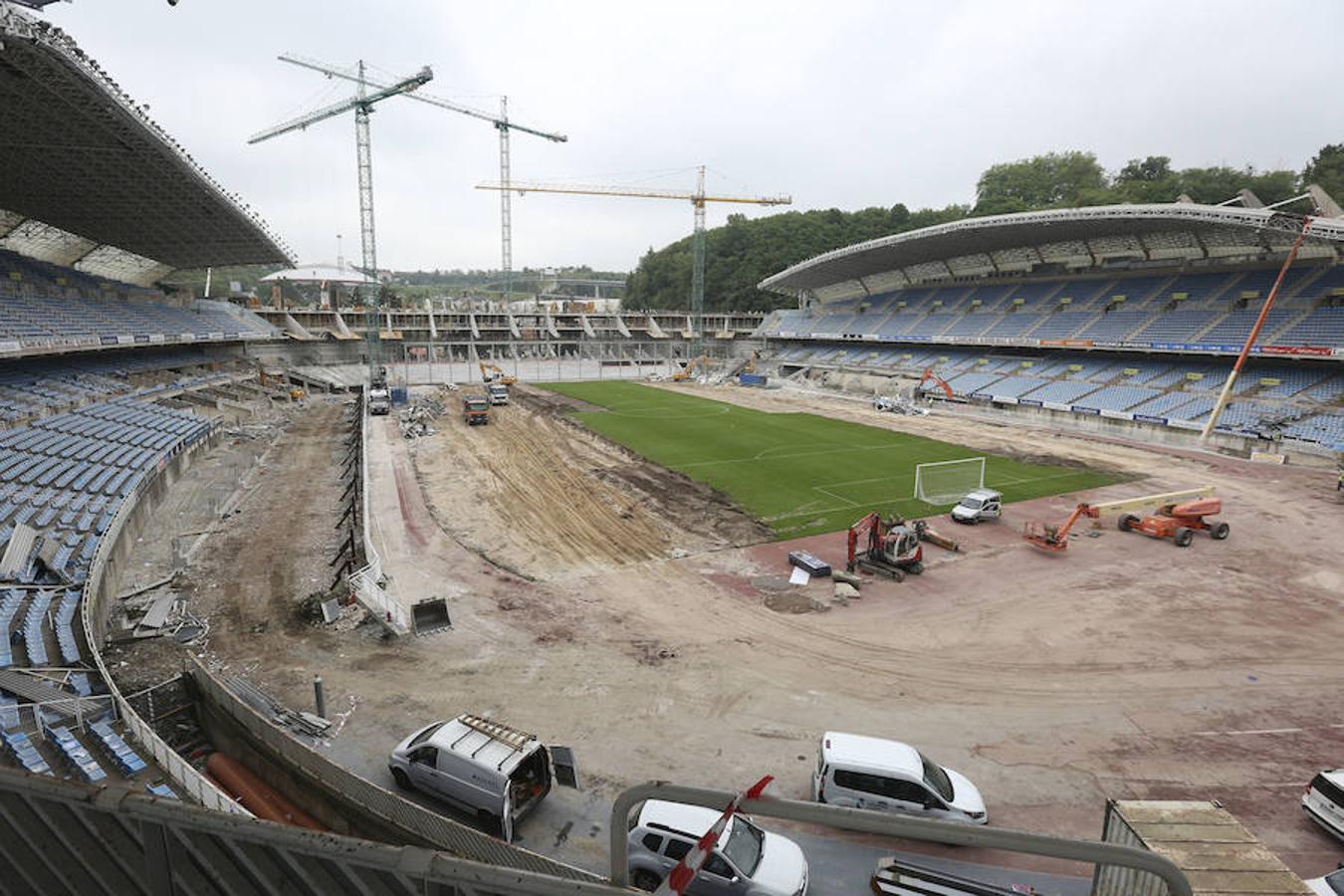 También en este proceso se está siguiendo un orden, ya que se ha empezado por la zona sur y se acabará en la norte.