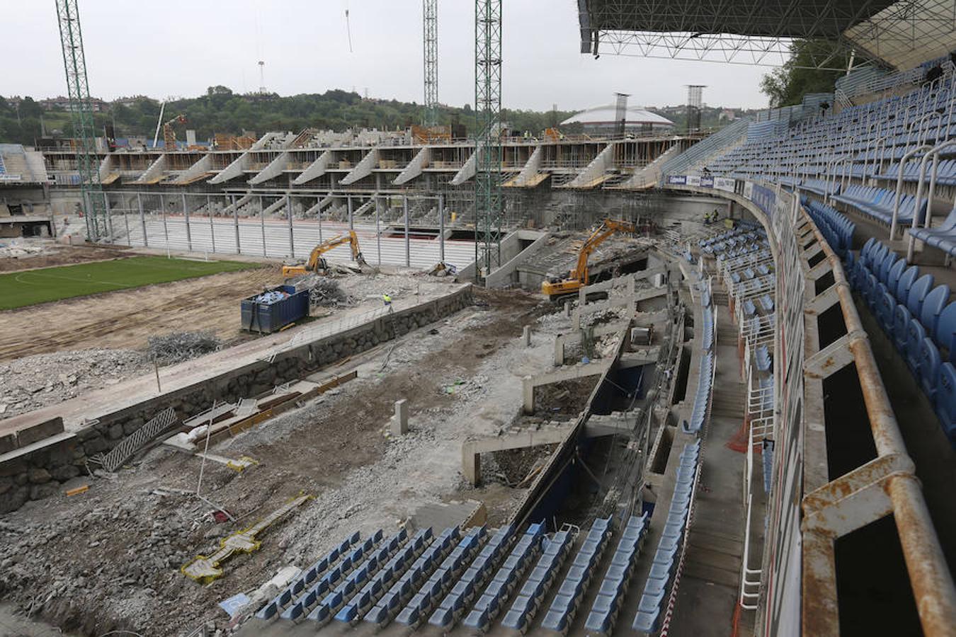 También en este proceso se está siguiendo un orden, ya que se ha empezado por la zona sur y se acabará en la norte.