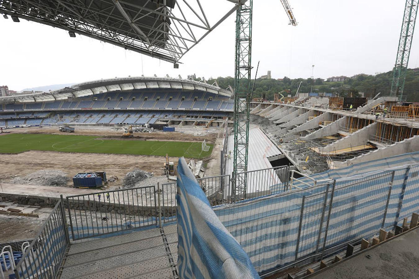 También en este proceso se está siguiendo un orden, ya que se ha empezado por la zona sur y se acabará en la norte.