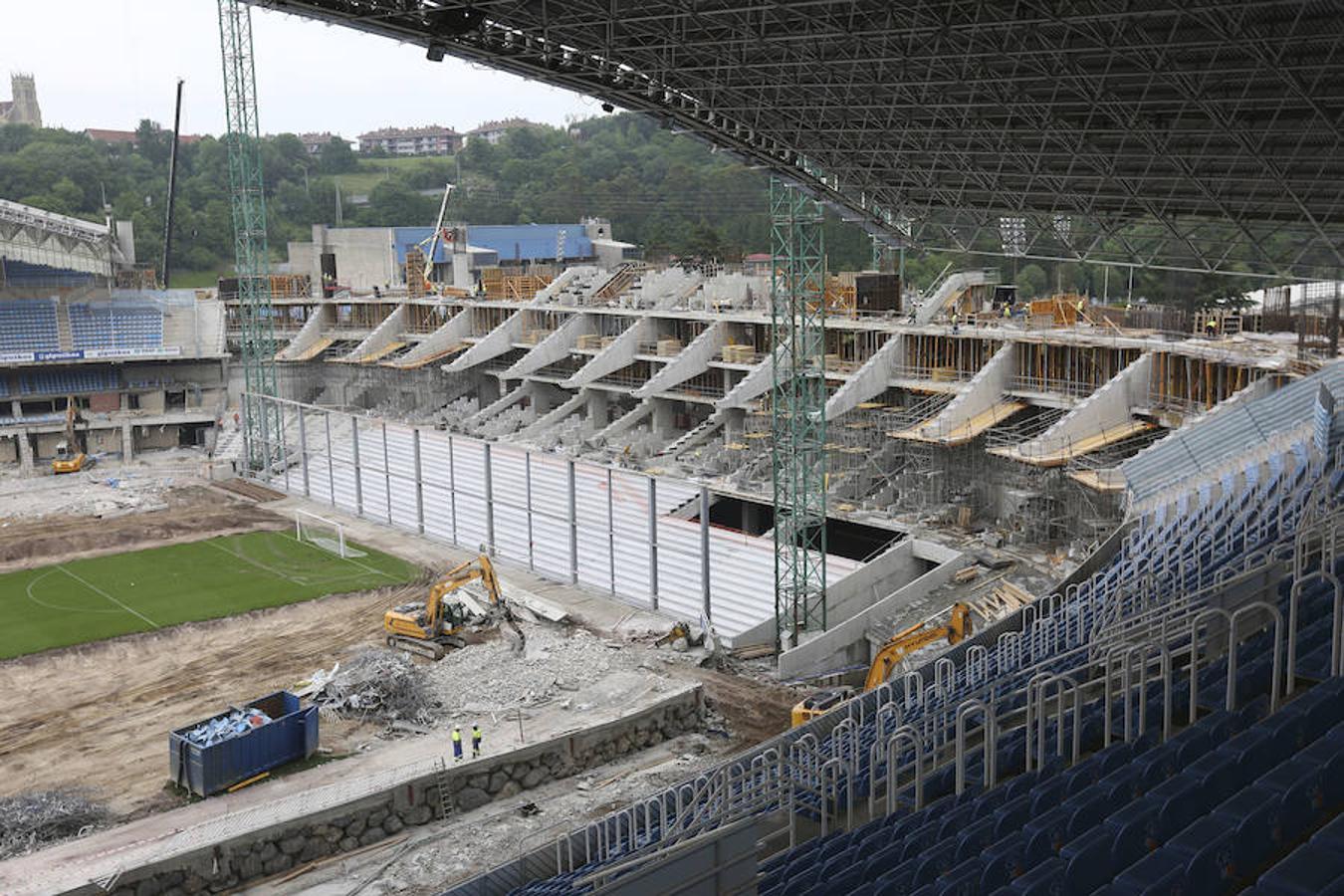 También en este proceso se está siguiendo un orden, ya que se ha empezado por la zona sur y se acabará en la norte.