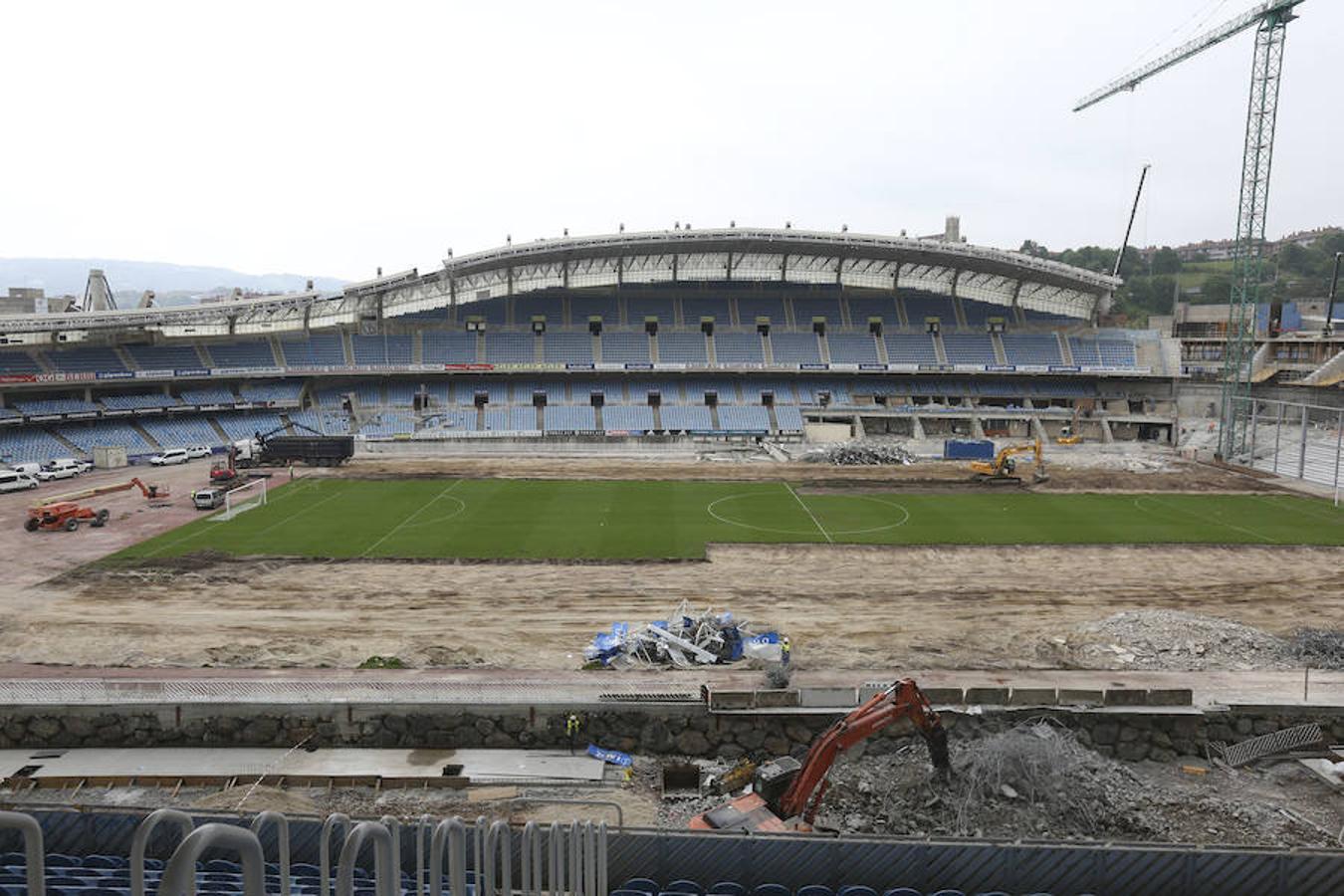También en este proceso se está siguiendo un orden, ya que se ha empezado por la zona sur y se acabará en la norte.