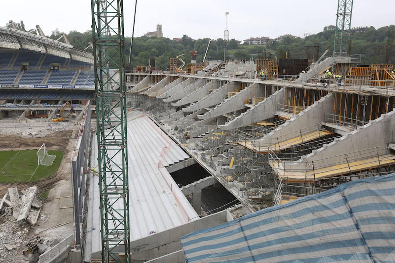 También en este proceso se está siguiendo un orden, ya que se ha empezado por la zona sur y se acabará en la norte.