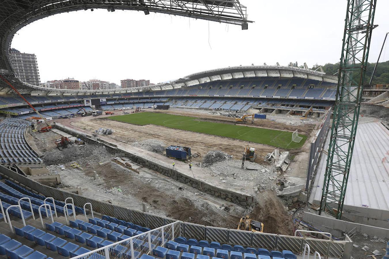 También en este proceso se está siguiendo un orden, ya que se ha empezado por la zona sur y se acabará en la norte.