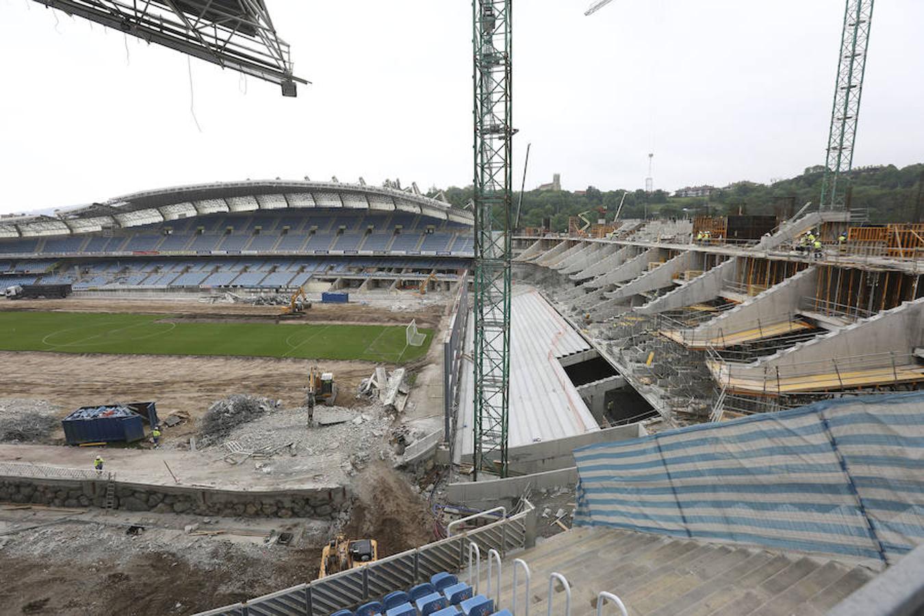 También en este proceso se está siguiendo un orden, ya que se ha empezado por la zona sur y se acabará en la norte.