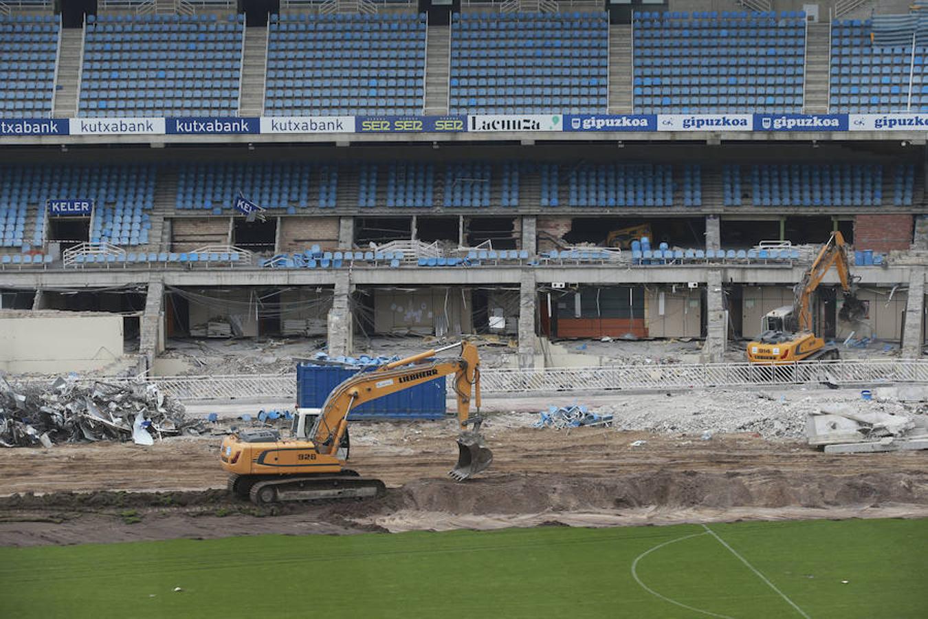 También en este proceso se está siguiendo un orden, ya que se ha empezado por la zona sur y se acabará en la norte.