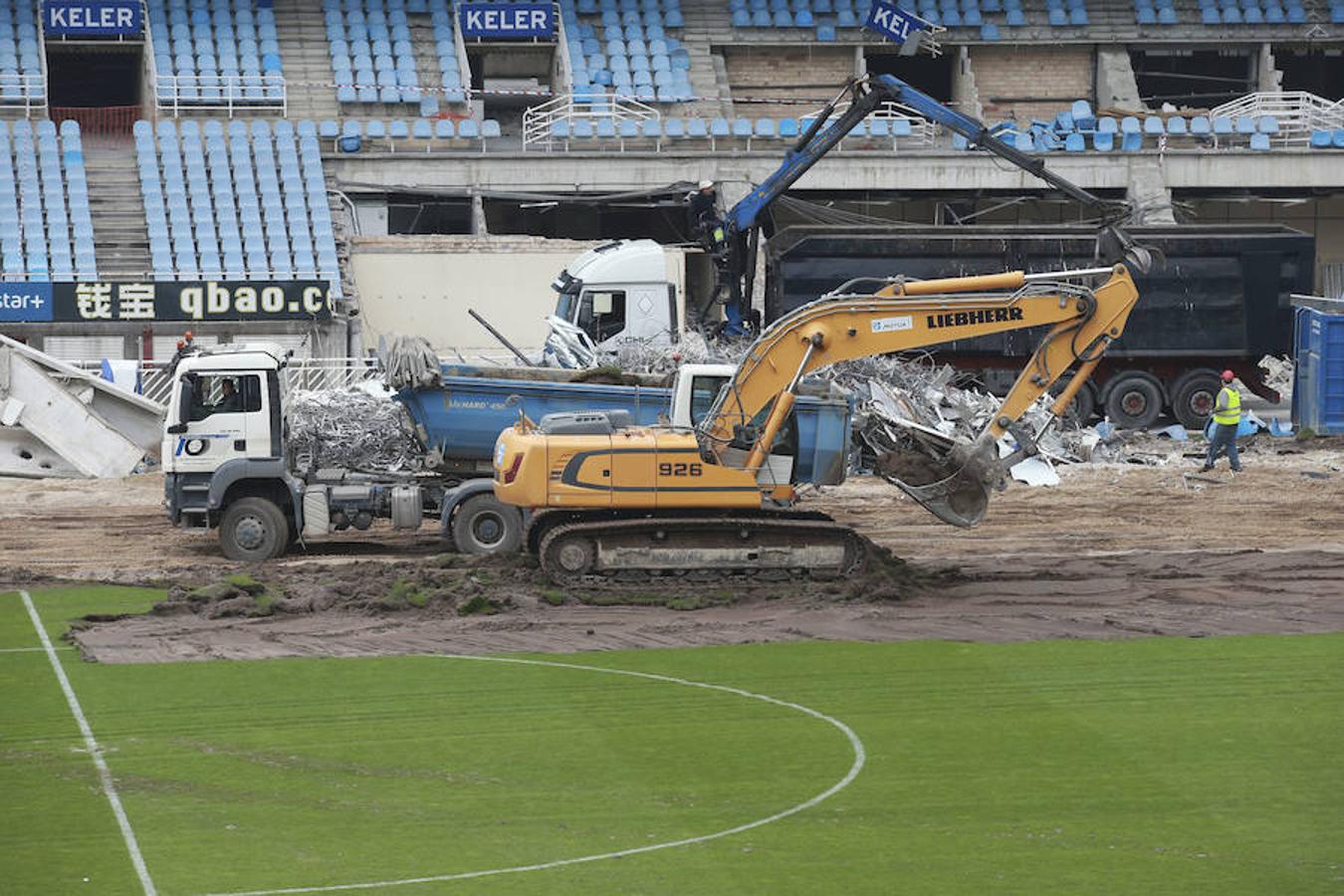 También en este proceso se está siguiendo un orden, ya que se ha empezado por la zona sur y se acabará en la norte.