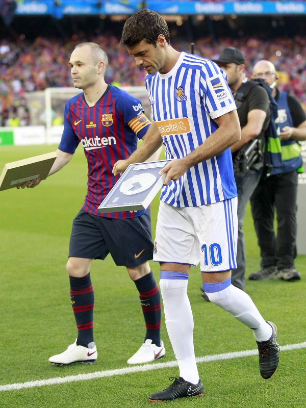 La Real Sociedad se enfrenta al Barcelona en la última jornada de la Liga. 